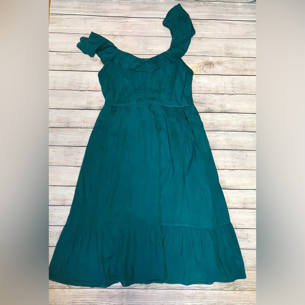 Old Navy Green Cami XL Shoulder Dress